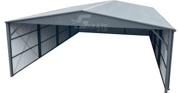 Prístrešok na auto - CarPort 9x11m - rýna okapová GP530